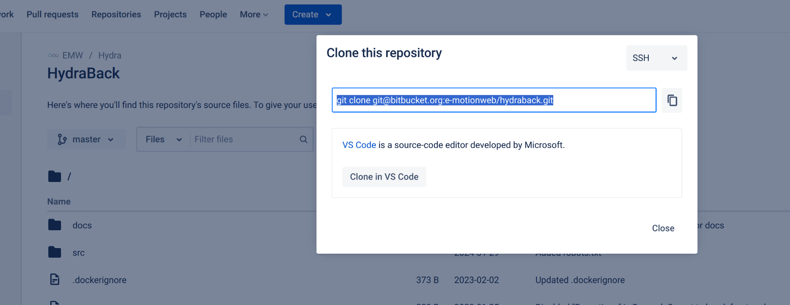 Git clone